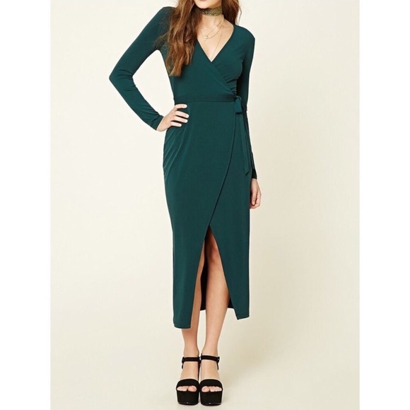 forever new emerald green dress